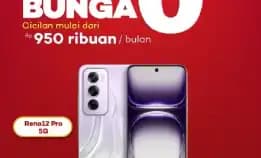 Promo Akhir Tahun!!, Segampang Itu Nyicil Oppo Reno 12 Pro, Dapatkan Bunga 0% Dan Free Cicilan 2x