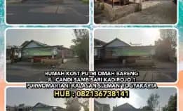 Rumah Kost Putri Omah Bareng Jl.Candi Sambisari Kadirojo 1 Kalasan Sleman Yogyakarta.082136738141