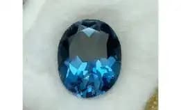 Natural Blue Topaz London 3.95ct