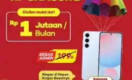 Promo Akhir Tahun!!, Segampang Itu Nyicil Samsung S24 Fe, Dapatkan Bunga 0% Dan Free Cicilan 1x