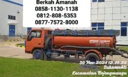 Sedot Wc Limbah Jonggol 0812-8081-5353 Berkah Amanah