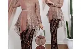 Setelan Kebaya Modern - Blouse Amalia - Kebaya Kekinian - Aurora - Fashion Wanita