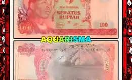 1 Lembar Uang Kertas 1 Lembar 100 Rupiah Sudirman Tahun 1968 Good Quality