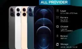 Iphone 12 Promax 256gb Murah Fullsett Nominus Alloperator 