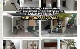 Dijual Rumah Di Perumahan Mutiara Residence Pleret Bantul. 2lantai Lt90 Kt3 Km2. H: 087738737682>> P