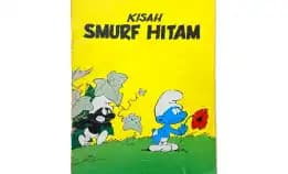 Komik Eropa Jadul Lawas Vintage Kisah Smurf Hitam Aya Media 1988