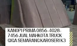 Atap Dinamis 0856-4028-7456 Jual Wind Deflector Truck Profia Semarang Karoseri K3