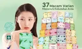 Bioaqua Sheet Mask 37 Variasi Face Mask Essence Masker Muka Glowing Dan Whitening Bpom Dan Halal