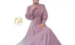 Achanta Dress - Dress Muslimah - Dress Kondangan - Dress Mewah