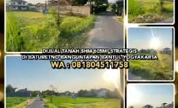 Dijual Tanah Shm 605m² Strategis Di Banguntapan Bantul Yogyakarta.Wa: 081804511758