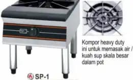 Cuci Gudang New Getra Kompor Gas Stockpot Sp-1 Garansi