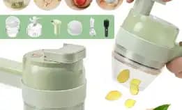 【Newest Version】Tnw Food Chopper Protable Mixer Blender Quatre Kapsule 4 In 1 Alat Pemotong Sayuran