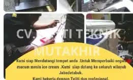 Jasa Service Mesin Ice Cream Resmi Terdaftar Dan Bergaransi 