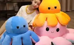 Boneka Gurita Bolak Balik Jumbo / Mainan Anak Boneka Octopus