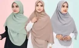 Hijab Segiempat Malay Oval, Syar'I Masa Kini, Segi Empat Curve Oval Kekinian