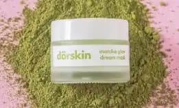 Dorskin Matcha Glow Dream Sleeping Mask Brightening Mask Moisturizer Anti Acne Jerawat