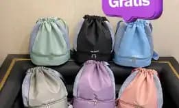 Tas Ransel Wanita Serut Fashion Penyimpanan Sepatu