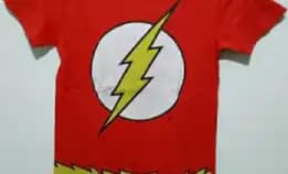 Dc Comics Flash Original Kid Shirt / Kaos Anak 002