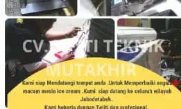 Kami Jasa Service Mesin Ice Cream Yang Terdaftar Di Pemerintahan Ri .Semua Merk Dan Type 