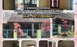 Rumah Dikontrakkan : Disewakan Rumah Di Perum Jambusari Indah Depok Sleman. Lt110 Lb70 Kt2 Km2 Aman