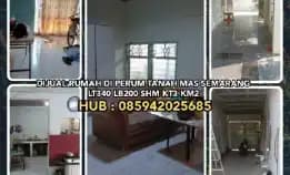 Dijual Rumah Di Perum Tanah Mas Semarang.Lt340 Lb200 Shm Kt3 Km2.Wa: 085942025685* 