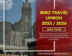 Travel Umroh Eksklusif 2025 Klojen Malang Al Bahjah