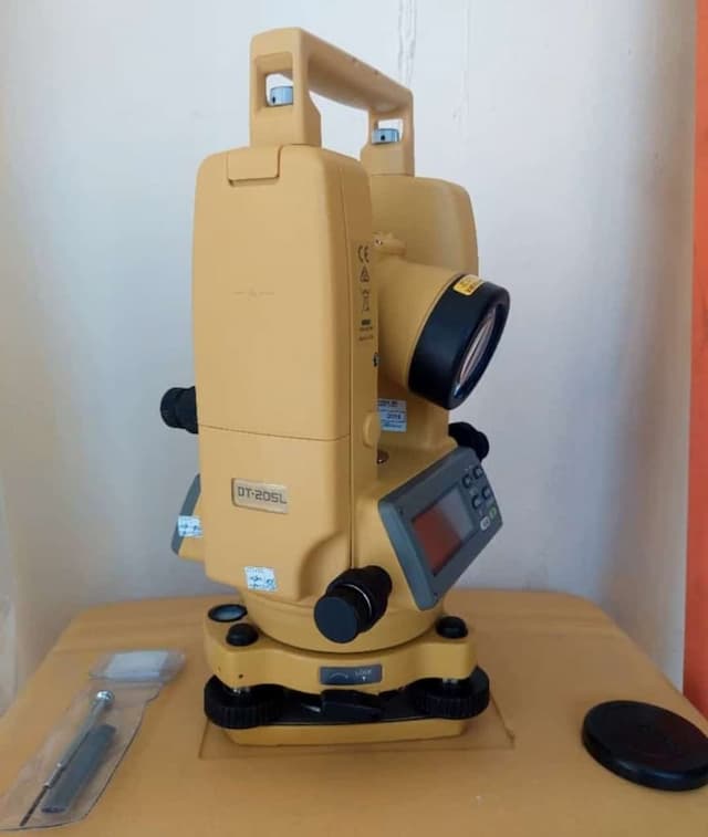 Digital Theodolite Topcon Dt-205l ( Laser ) Kondisi Bekas