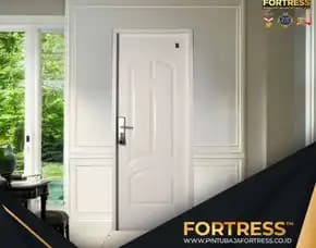 (Fortress) Kusen Dan Pintu Motif Kayu Kupu Tarung Di Pontianak