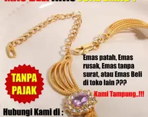 Tanpa Potongan, Jual Beli Emas Cukim Bolaang Mongondow Selatan