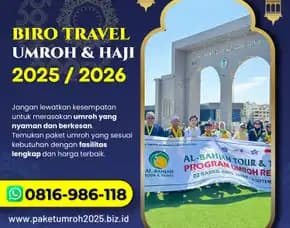 Paket Umroh Sukorejo Blitar Al Bahjah