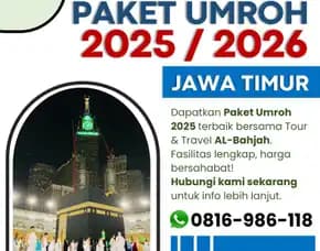 Travel Umroh Reguler 2025 Ampelgading Malang Al Bahjah