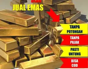 Tanpa Potongan, Harga Buyback Emas Antam Bengkayang