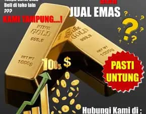 Tanpa Potongan, Harga Jual Beli Emas Cukim Merangin