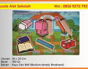 Puzzle Alat Sekolah Produsen Pabrik Toko Grosir Mainan  Edukasi Anak Tk Paud Murah Terjangkau Terdekat Jakarta