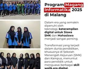 Lowongan Magang Di Industri Untuk Mahasiswa Sija Di Malang