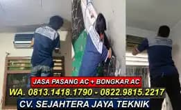 Wa. 0822.9815.2217 - 0813.1418.1790 Jasa Service Ac, Cuci Ac, Bongkar Pasang Ac Pondok Indah, Kebayoran Lama, Jakarta Selatan Terdekat – Cv. Sejahtera Jaya Teknik