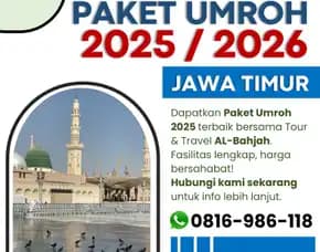 Paket Umroh Reguler 2025 Kasembon Malang Al Bahjah