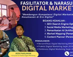 Fasilitator Narasumber Bisnis Pemasaran Online Bnsp Disperindag Subang Samarinda Rizki Pahlawan