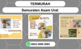 Termurah, 0822-2000-3882 Distributor Samuraten Asam Urat Jayapura