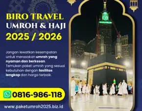 Travel Umroh Syawal 2025 Kepanjen Kidul Blitar Al Bahjah