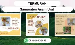 Termurah, 0822-2000-3882 Distributor Samuraten Asam Urat Mojokerto