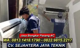 Wa. 081314181790 - 082298152217 Jasa Cuci Ac Muncul, Setu, Tangsel Cv. Sejahtera Jaya Teknik