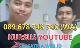 Kursus Youtube Banjarnegara Bisa Menghasilkan Income 089 678 746 746