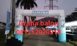 Balon Gate Start Finish Cikarang. Hub 081212020918