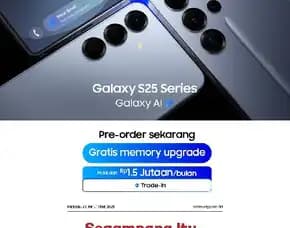 Kredit Samsung S25+ 12 512gb, Promo Bunga 0% Dan Bebas 2x Cicilan