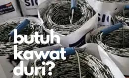 Hemat Anggaran! Siduri Harga Kawat Duri Per Meter Kenjeran Surabaya Phone 081-330-690-081 #17