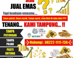 [ Pasti Untung ] Harga Kalung Emas 1 Gram Di Toko Emas Hari Ini