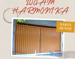 Jual Pintu Harmonika Gunung Mas Www.Logamharmonika.Com