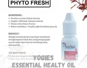 (Yogies), Agen Phyto Fresh Kab Cianjur, Aromaterapi Sereh