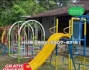 Desain Ayunan Besi Minimalis Terbaru Dan Mainan Panjat Tali Kec Plaosan Magetan